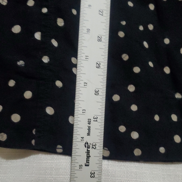 Eileen Fisher 100% Organic Cotton Dot Print Dress Black and White Size M - Picture 12 of 12